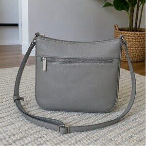 Camel Zip Crossbody Bag
